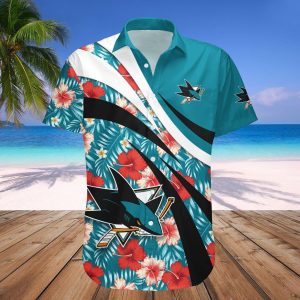 San Jose Sharks Hawaii Shirt Hibiscus Sport Style – NHL