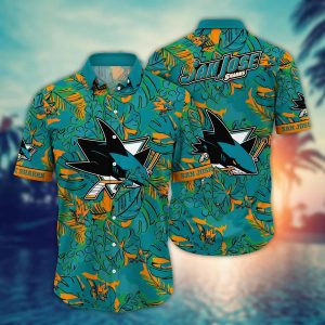 San Jose Sharks NHL Hawaiian Shirt Air Conditioning KLA Shirt