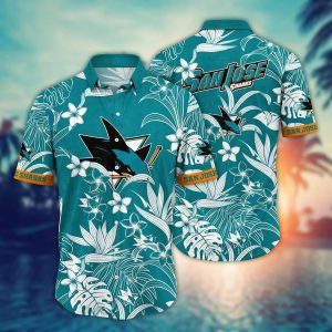 San Jose Sharks NHL Hawaiian Shirt Heat KLA Shirt