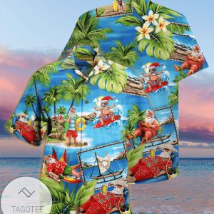 Santa Claus Bringing Joy Laughter On High Quality Hawaiian Shirt