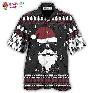 Santa Claus Up On The Rooftop Click Click Click Hawaiian Shirt – Trendy KLA