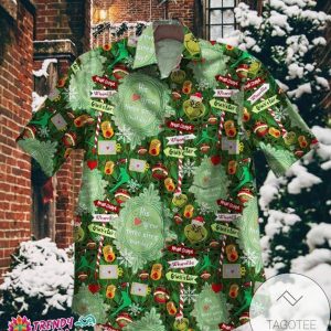 Santa’s Christmas Vibes Themed Xmas Gift Hawaiian Shirt