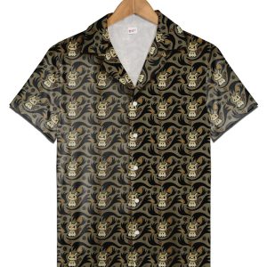 Seamless Pokemon Pattern KLA Shirt, Pokemon Hawaiian Shirt