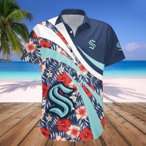 Seattle Kraken Hawaii Shirt Hibiscus Sport Style – NHL