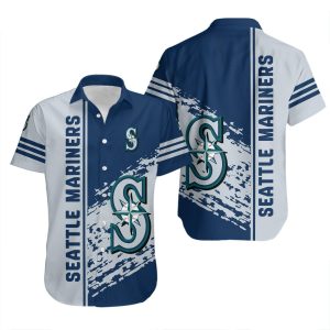 Seattle Mariners Hawaiian Shirt Quarter Style – MLB