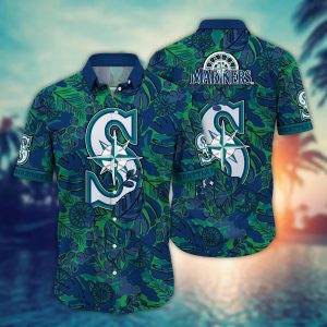 Seattle Mariners MLB Hawaiian Shirt High Temperatures KLA Shirt