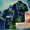Seattle Seahawks NFL Hawaiian Shirt Custom Golden Hour KLA Shirt