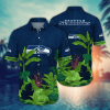 Seattle Seahawks NFL Hawaiian Shirt Evening Strolls KLA Shirt