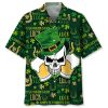 Skull Beer Green Irish St.Patrick Day Trendy Hawaiian Shirt