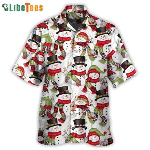Snowman Family Happy Christmas, Xmas Trendy Hawaiian Shirt Perfect Gifts For Your Loved Ones