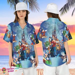 Sorcerer Mickey Fantasia Magic Wizard Friends Hawaiian Shirt Top