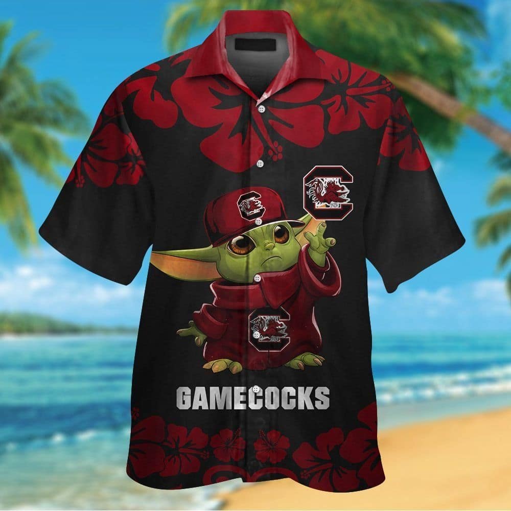 south-carolina-gamecocks-baby-yoda-short-sleeve-button-up-tropical-hawaiian-shirt-9770-gwinu.jpg
