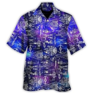Space Ships Star Wars Galaxy – Hawaiian Shirt For Men, Women, Kids