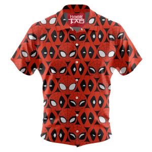 Spider-Man Marvel Comics Deadpool Comfortable Vacation Wear Deadpool Hawaiian Shirt