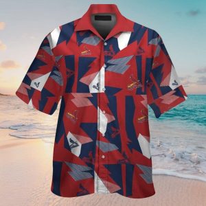 St Louis Cardinals Short Sleeve Button Up Tropical Hawaiian Shirt VER03