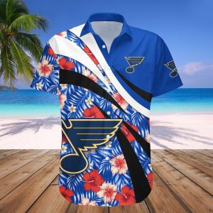 St. Louis Blues Hawaii Shirt Hibiscus Sport Style – NHL