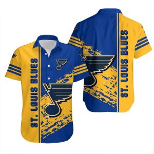 St. Louis Blues Hawaiian Shirt Quarter Style – NHL