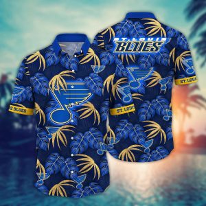 St. Louis Blues NHL Hawaiian Shirt Beach Time KLA Shirt