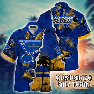 St. Louis Blues NHL Hawaiian Shirt Custom Tan Lines KLA Shirt