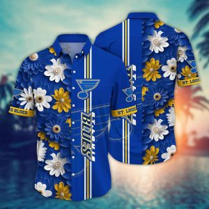St. Louis Blues NHL Hawaiian Shirt Ice-Cold Drinks KLA Shirt