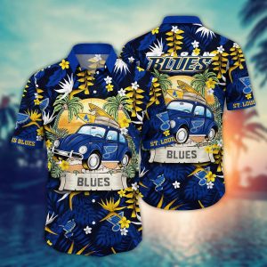St. Louis Blues NHL Hawaiian Shirt Pool Partiestime KLA Shirt