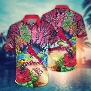 St. Louis Cardinals MLB Hawaiian Shirt Golden Hourtime KLA Shirt