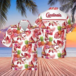 St. Louis Cardinals Trendy Hawaiian Shirt Men And Women, Summer Button Down Mens Trendy Hawaiian Shirts