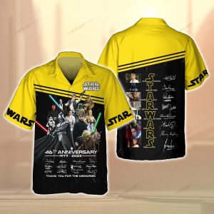 Star Wars 46Th Anniversary Hawaiian 3D Shirt
