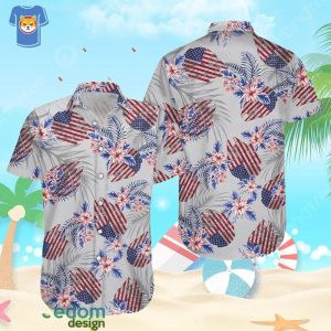Star Wars American Flag KLA Beach Gift Hawaiian Shirt For Men And Women