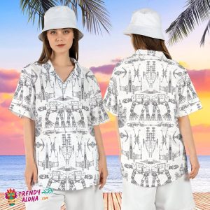Star Wars AT AT Walker Galaxy Edge Droid Beach KLA Shirt