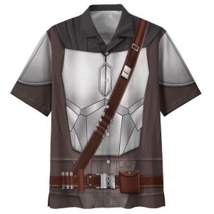 Star Wars Beskar Cosplay Hawaiian Shirt