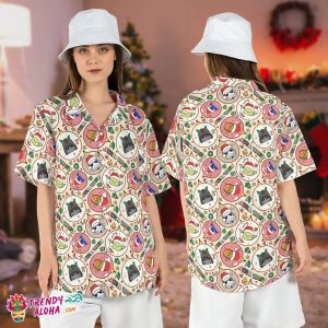 Star Wars Christmas Baubles Darth Vader Yoda Xmas Hawaiian Top