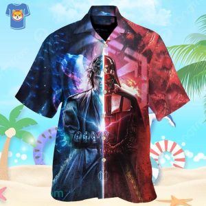 Star Wars Darth Vader Cool Hawaiian Shirt For Star Wars Movie Fans