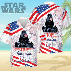 Star Wars Darth Vader Top American Dad Hawaiian 3D Shirt