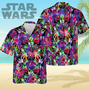 Star Wars Epic Adventures Illustrated on 3D Hawaiian Shirt