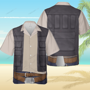 Star Wars Han Solo Cosplay Hawaiian 3D Shirt