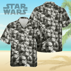 Star Wars Hawaiian 3D Tribute to the Brave Stormtroopers