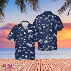 Star Wars Hawaiian Shirt, Star Wars Summer Shirts, Star Wars Tropical Shirt, Gifts For Him, KLA Shirt, Star Wars Fan, Vacation Shirt