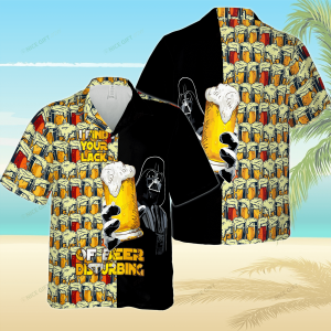 Star Wars I Find Your Lack Of Beer Disturbing Hawaiian 3D Shirt