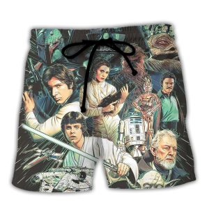 Star Wars Rebellions Are Built On Hope Trendy KLA Hawaiian Beach Shorts
