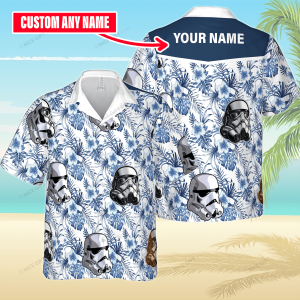 Star Wars Stormtrooper Personalized Hawaiian 3D Shirt