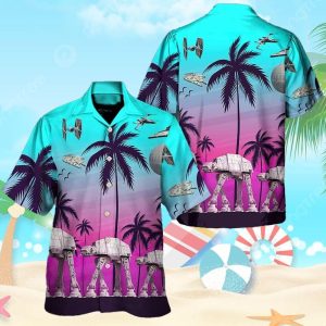 Star Wars Summer Beaches Hawaiian Shirt For Men