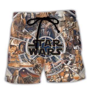 Star Wars This Is The Way Trendy KLA Hawaiian Beach Shorts