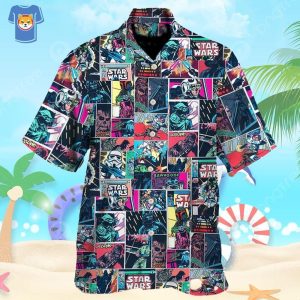 Starwars Cantina Hawaiian Shirt For Star Wars Movie Fans