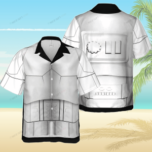 Stormtrooper Glory Showcased on Hawaiian 3D Star Wars Shirt