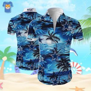 Summer Dallas Cowboys Hawaiian Attire Beach Present for Mate