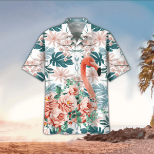 Summer Flamingo Lover’s Design Hawaiian Shirt
