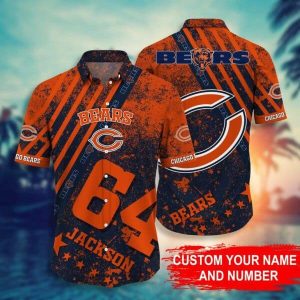 Summer Mickey: NFL Chicago Bears Hawaiian Shirt, Trending Style