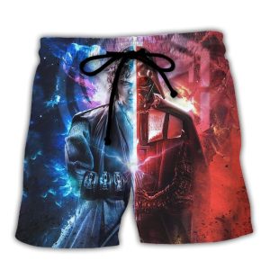 Sw Darth Vader Cool Trendy KLA Hawaiian Beach Shorts