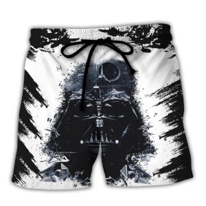 Sw Darth Vader So Cool Trendy KLA Hawaiian Beach Shorts